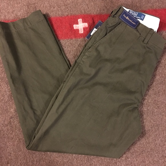 Polo Ralph Lauren Other - Polo Ralph Lauren Olive Green Chinos NWT 36 x 32